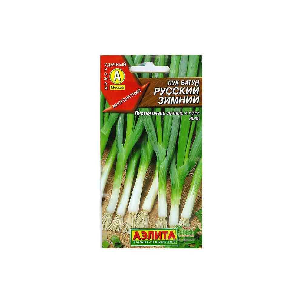 Семена Лук батун Русский зимний Аэлита 00-00599873