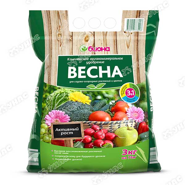 Органо-минеральное удобрение "Биона" Весна 3 кг