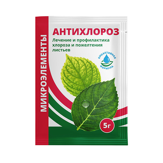 Антихлороз 5 г микроудобрение