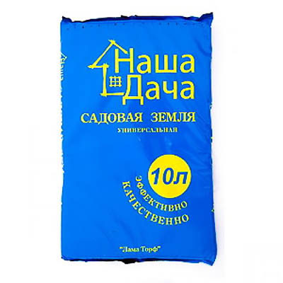 Почвогрунт Садовая земля 10 л Наша дача