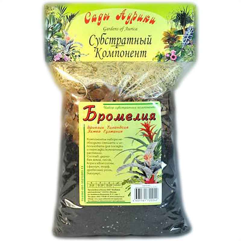 Субстрат "Сады Аурики" Бромелия, 1л