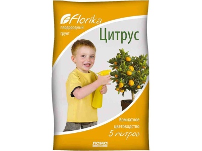 Почвогрунт Цитрус Флорика 5 л 