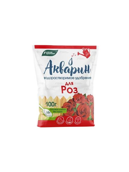Минеральное удобрение "Акварин для роз" 100 г 