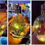 Гирлянда эл. подвеска "Зимнее чудо" нить росы и декор 5LED шампань пост.свеч LR44x3 381226 СНОУ БУМ
