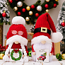 Игрушка новогодняя Гном Санта 24*7 см микс 2023 00120592